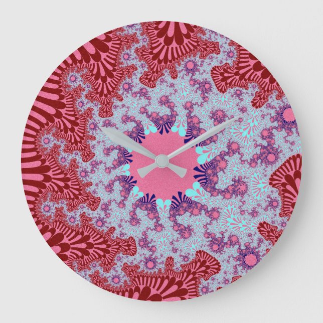 Reloj Redondo Grande Cherry Cola Sunburst (Anverso)