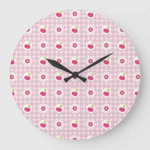 Reloj Redondo Grande Cherry Picnic Wall Clock