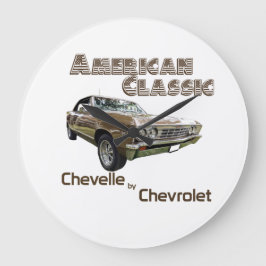 Reloj Redondo Grande Chevelle by Chevrolet 1967