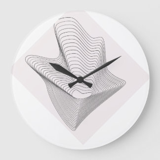 Reloj Redondo Grande Chic Wall Clock – Elegant Modern Timepiece for Sty