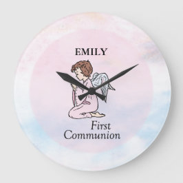 Reloj Redondo Grande Chica, primer ángel de la comunión