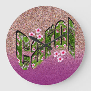 Reloj Redondo Grande Chicas Llamados Carol,