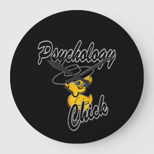 Reloj Redondo Grande Chick de psicología #4