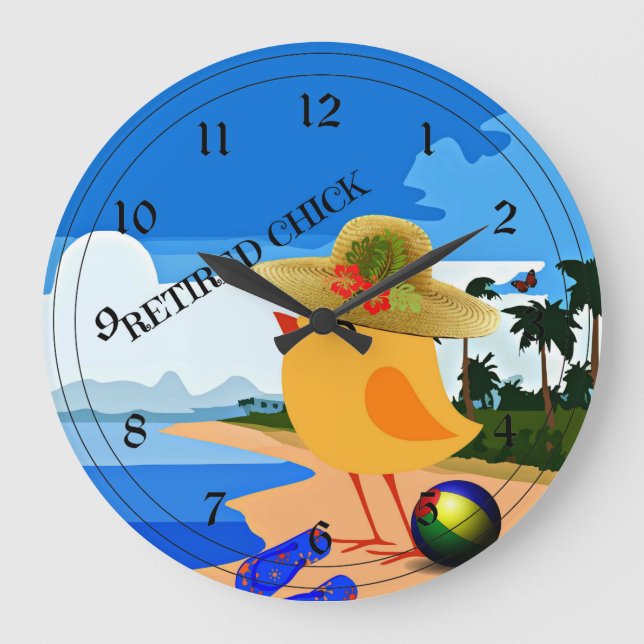 Reloj Redondo Grande Chico retirado - Humor (Anverso)