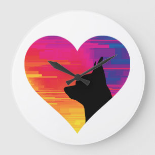 Reloj Redondo Grande Chihuahua    