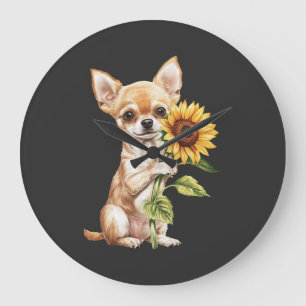 Reloj Redondo Grande Chihuahua