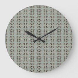 Reloj Redondo Grande CHOCOLATE MINT acrylic wall clock