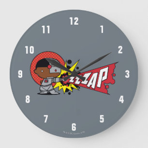 Reloj Redondo Grande Ciber cañón cibernetico