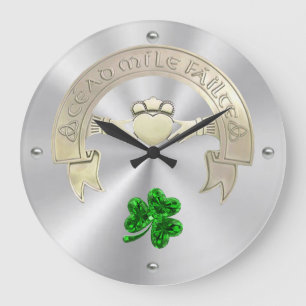 Reloj Redondo Grande Cien mil bienvenidos