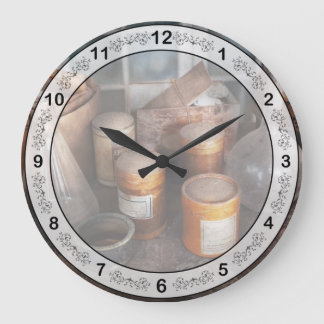 Reloj Redondo Grande Ciencia - Químico - Listo para experimentar