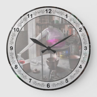 Reloj Redondo Grande Ciencia - Químico - Química para la medicina 