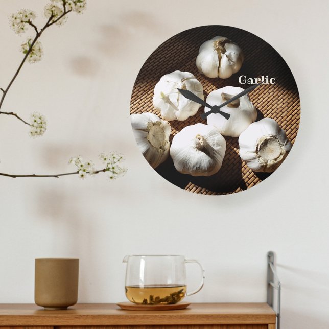 Reloj Redondo Grande Cinco ropas enteras de ajo (Subido por el creador)