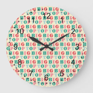 Reloj Redondo Grande Circo