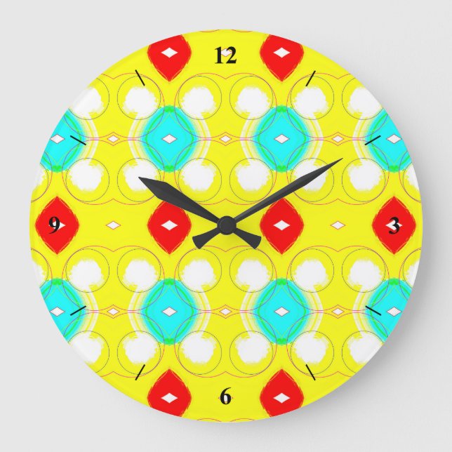 Reloj Redondo Grande Círculo (Anverso)