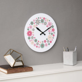 Reloj Redondo Grande Círculo de alegría