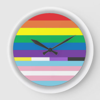 Reloj Redondo Grande Círculo de Orgullo