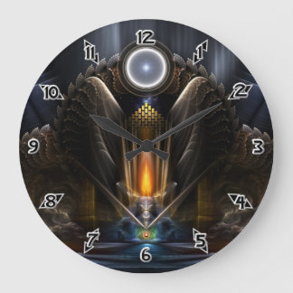 Reloj Redondo Grande Círito, Templo De La Orb De Karinos