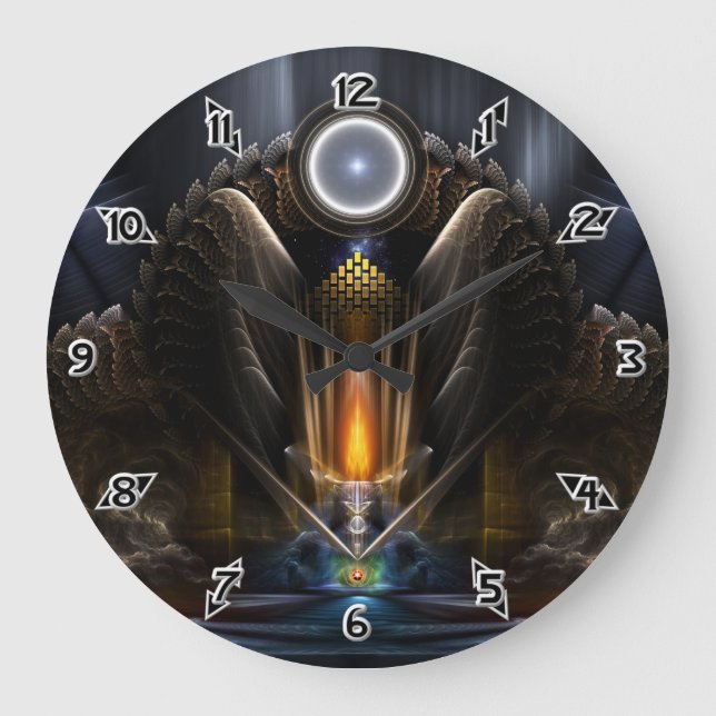 Reloj Redondo Grande Círito, Templo De La Orb De Karinos (Anverso)