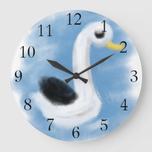 Reloj Redondo Grande Cisne