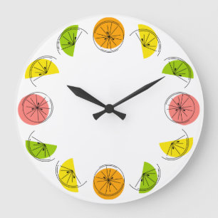 Reloj Redondo Grande Citrus clock round