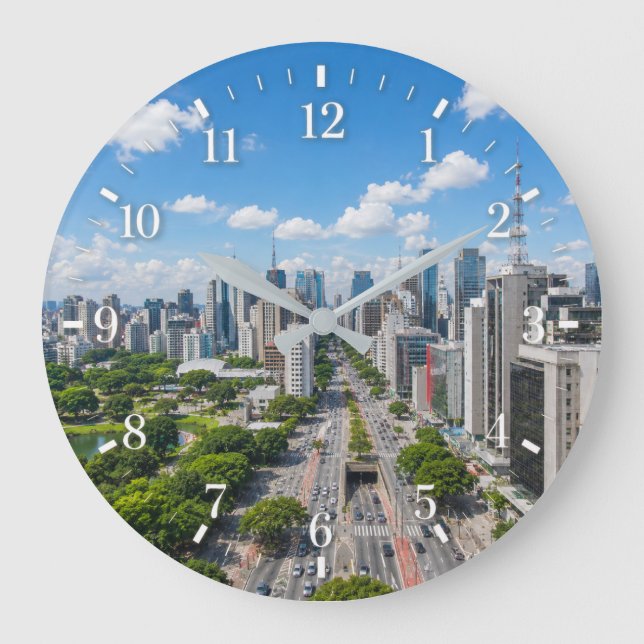 Reloj Redondo Grande City Clock Day 2026 (Anverso)