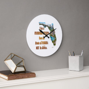 Reloj Redondo Grande Ciudadano Floridano