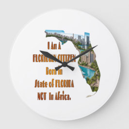 Reloj Redondo Grande Ciudadano Floridano