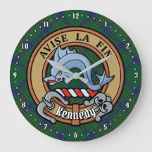 Clan Kennedy Escudo sobre Tartán