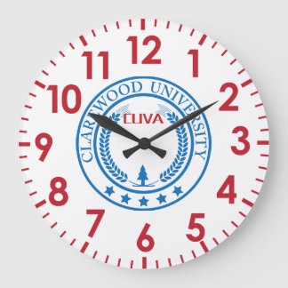 RELOJ REDONDO GRANDE CLAREWOOD UNIVERSITY DIGITS SC