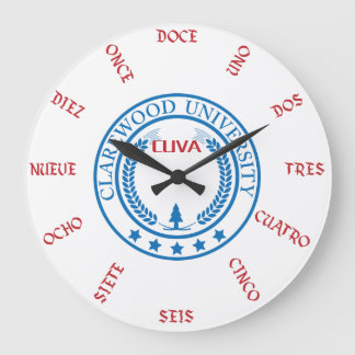 RELOJ REDONDO GRANDE CLAREWOOD UNIVERSITY SPAIN