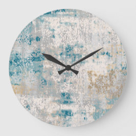 Reloj Redondo Grande Clásico Damask Turco Vintage 