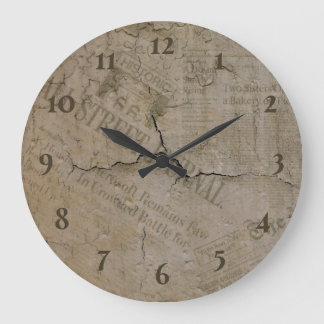 Reloj Redondo Grande Clásico de vintage