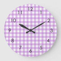Clásico Gingham Plaid Lilac Pastel Estético