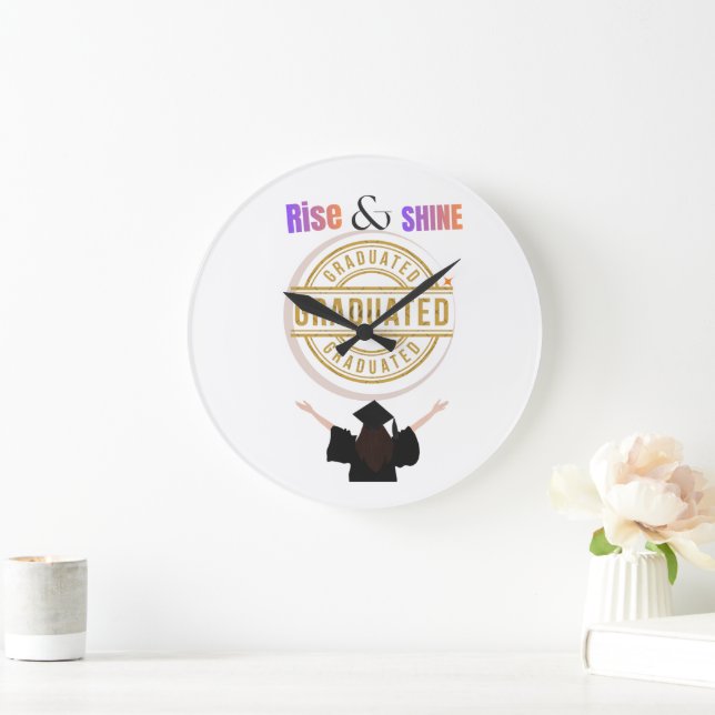 Reloj Redondo Grande Class of 2026 Elite 🎓 (Hogar)