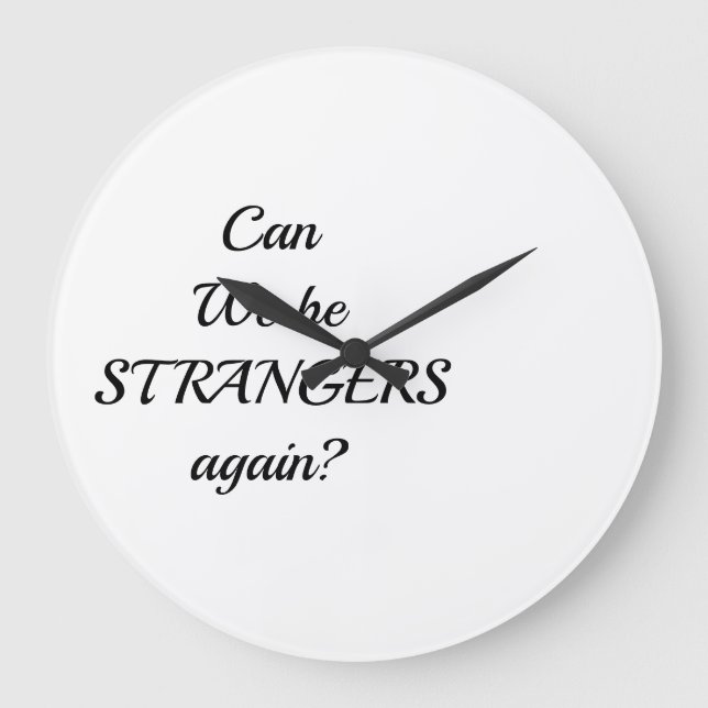 Reloj Redondo Grande Classic Mug with novel quotes  (Anverso)