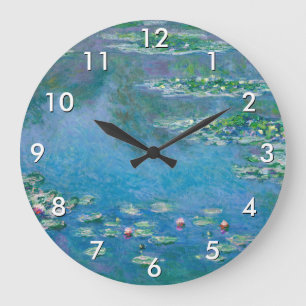 Reloj Redondo Grande Claude Monet - Nenúfares 1906