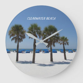 Reloj Redondo Grande Clearwater Beach Florida Clock