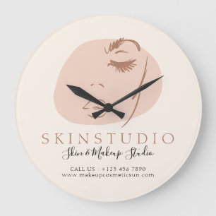 Reloj Redondo Grande Clínica de Belleza y Spa de Estética Cosmética 
