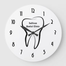 Reloj Redondo Grande Clínica Dental Dentistry Gráfica Médica