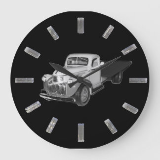 Reloj Redondo Grande Clock, 1941 - 1942 Chevrolet Truck, Chev, Chevy