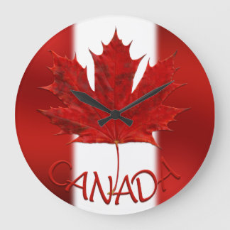 Reloj Redondo Grande Clock Canada Bandera Souvenir Wall Clocks Regalo