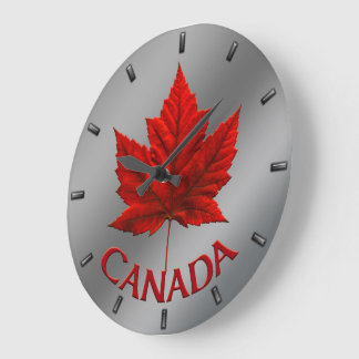 Reloj Redondo Grande Clock Canada Souvenir Wall Clocks & Gifts