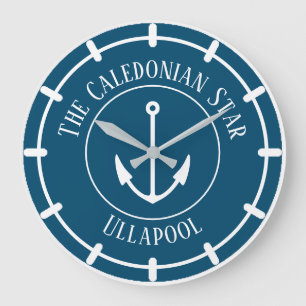 Reloj Redondo Grande Clock for a Boat. Ship's Large Clock