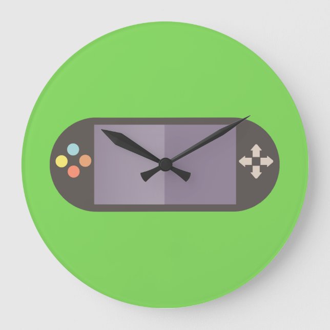 Reloj Redondo Grande Clocks Game (Anverso)