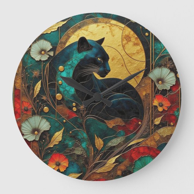 Reloj Redondo Grande Cloisonné (Anverso)