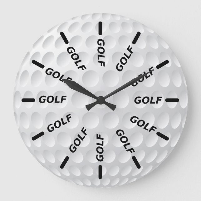 Reloj Redondo Grande Club de golf (Anverso)