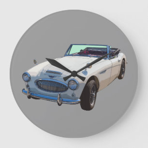 Reloj Redondo Grande Coche de deportes de Austin Healey 300