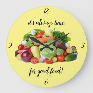 Reloj Redondo Grande Cocina