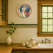 Cocina Art Nouveau de la era victoriana