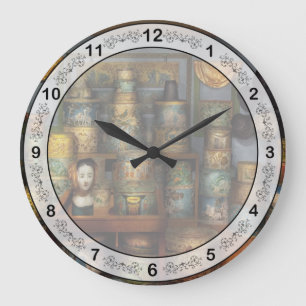Reloj Redondo Grande Coleccionista - Sombreros - La sala de sombreros